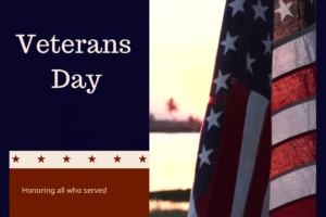 VETERANS DAY SPECIAL EVENT LOGO