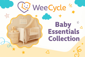 WeeCycle baby essentials collection logo