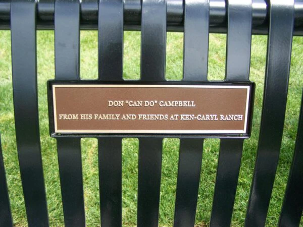 Memorial Bench Program