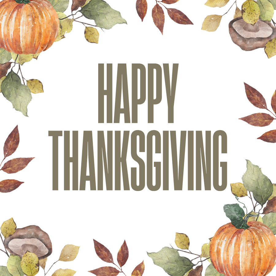 Thanksgiving – Closed