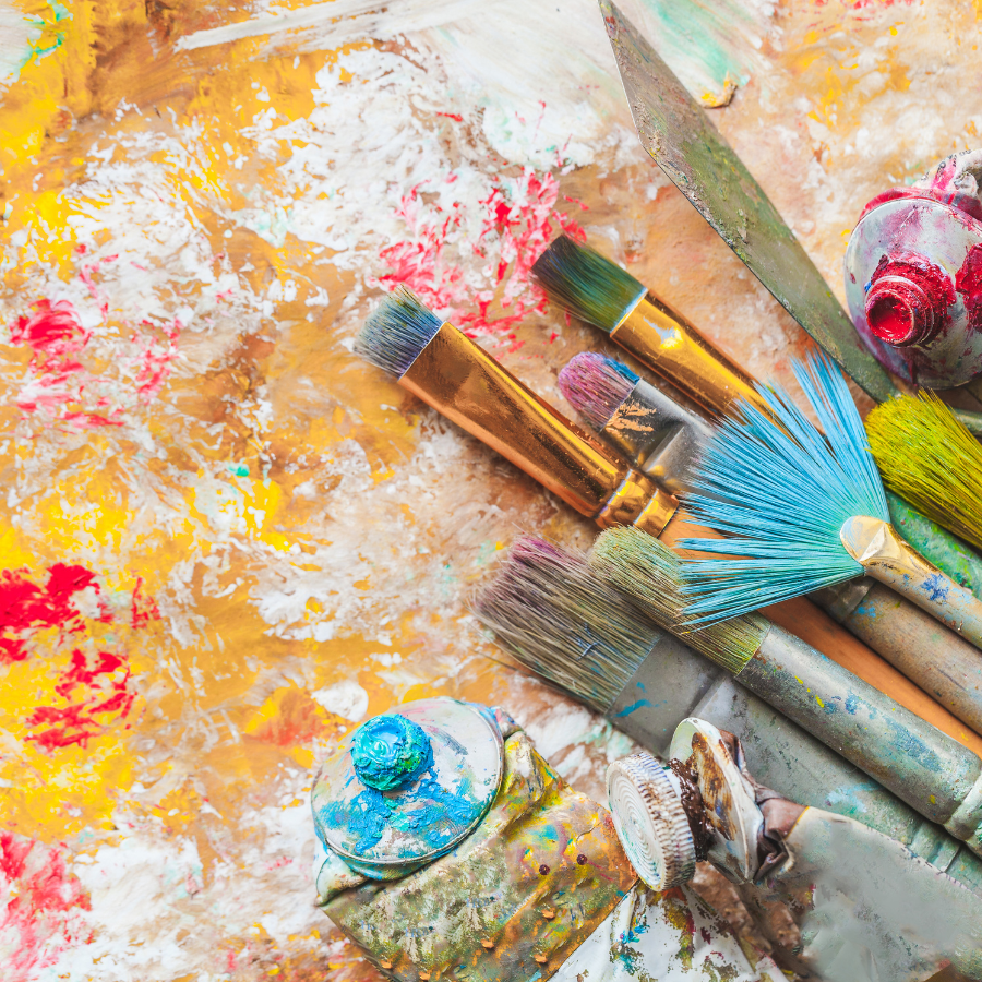 Lush Landscapes in Vibrant Acrylics